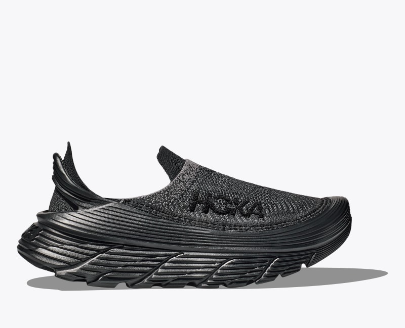HOKA Restore TC Shoes in Black/Black