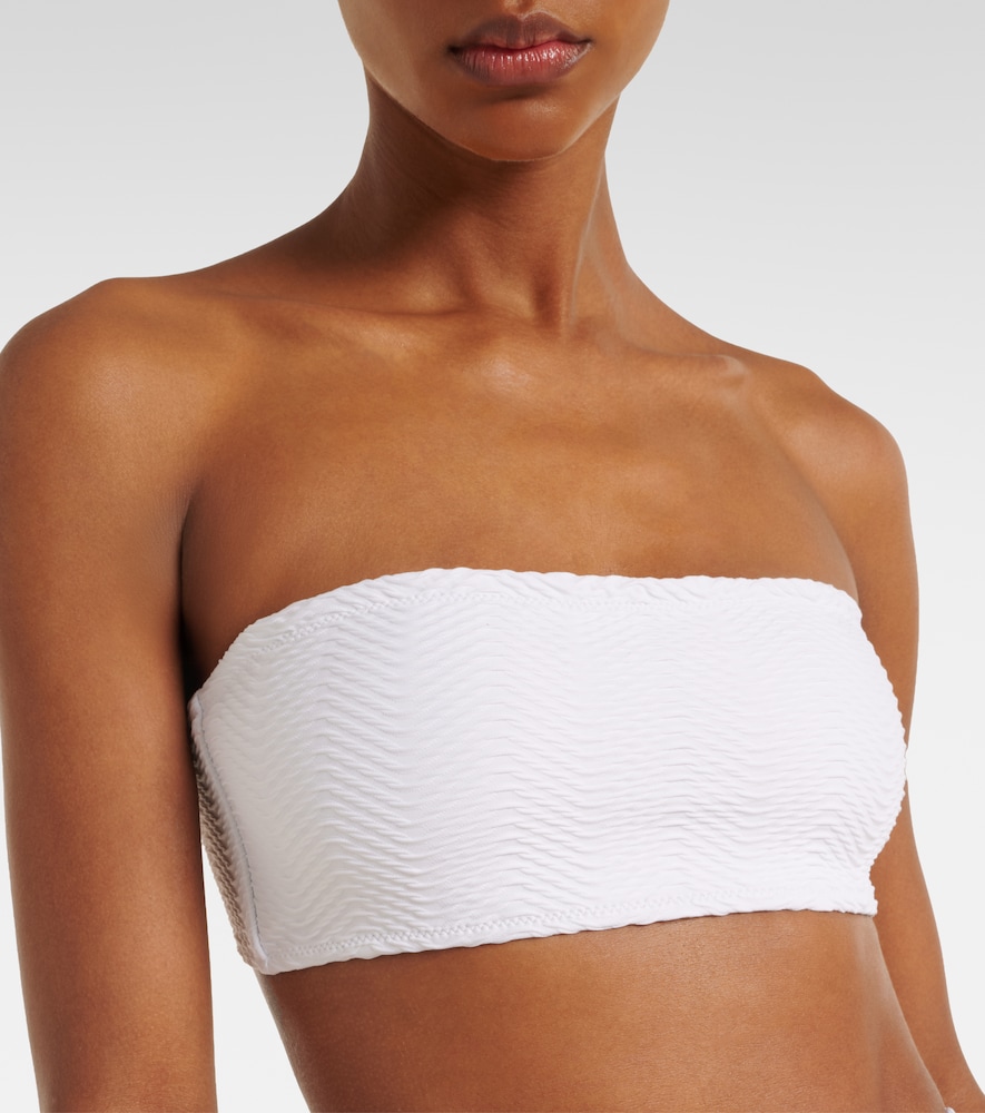 Iris bandeau bikini top
