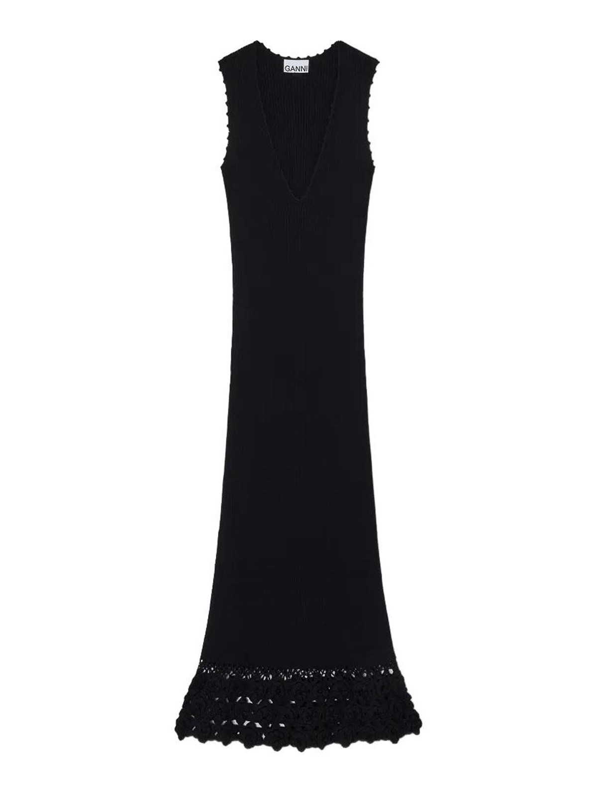 Crochet Cotton Long Dress