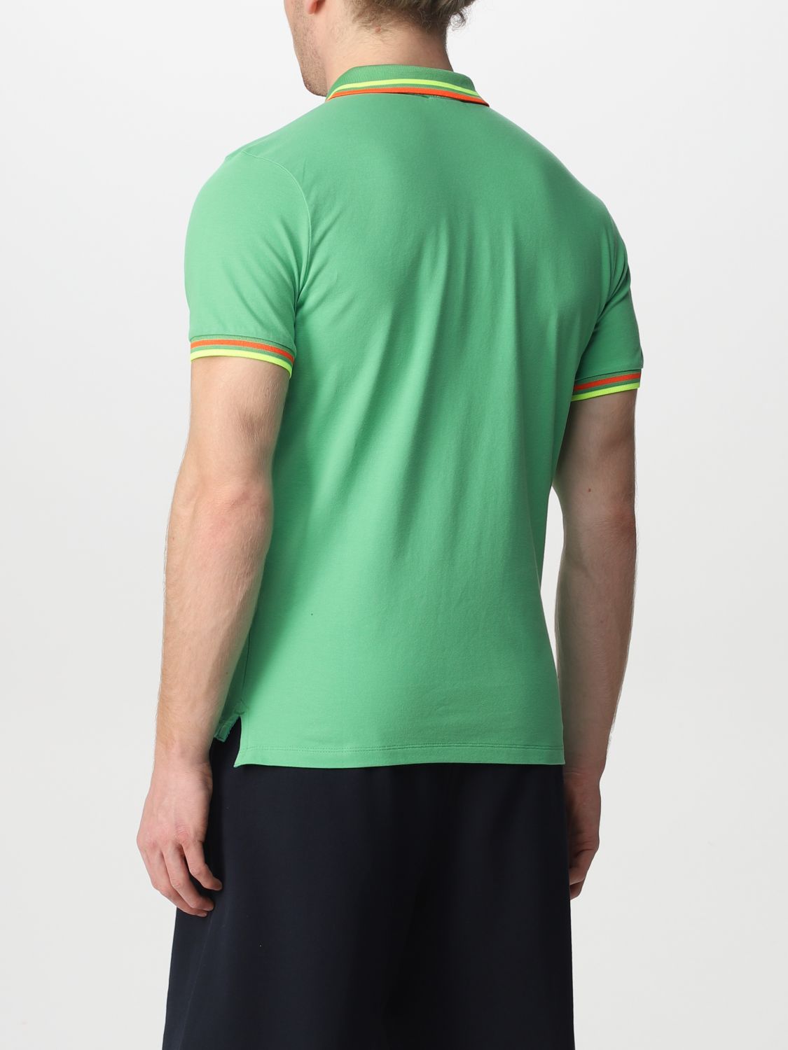 Polo Shirt Men colour Green