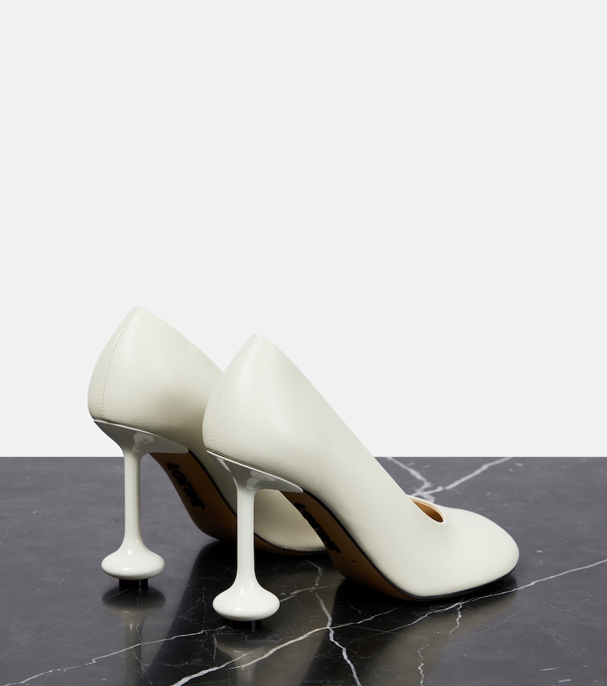 Toy leather pumps