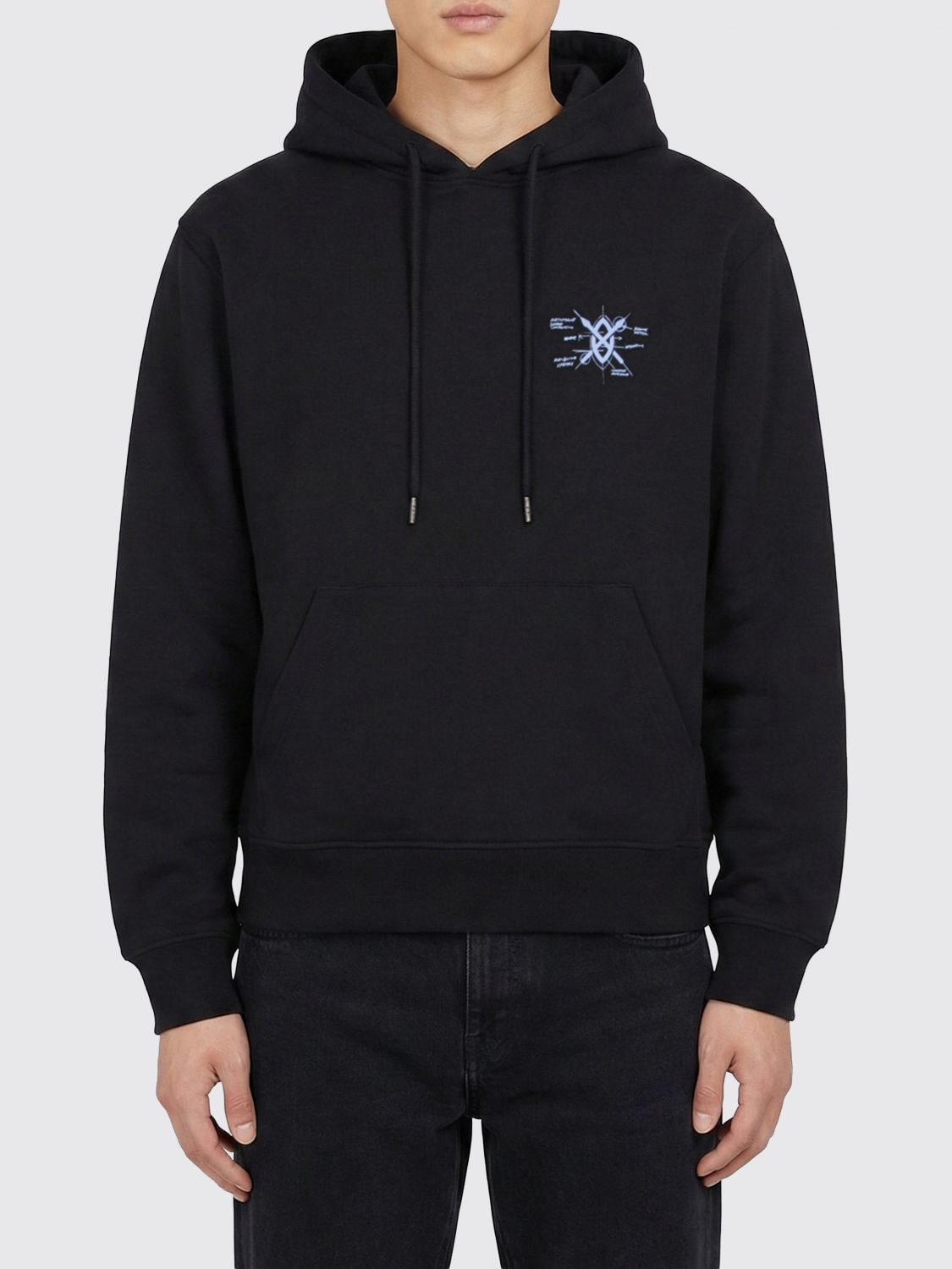 Sweatshirt Men color Black