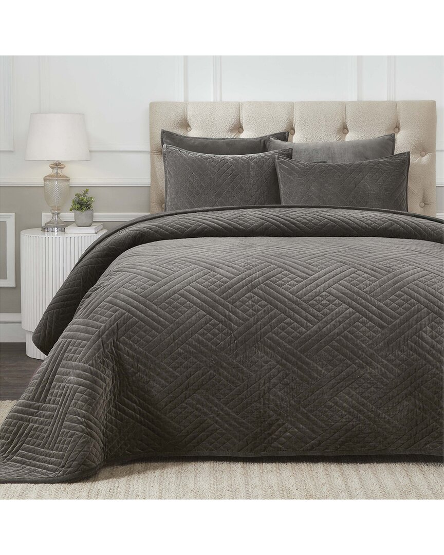 Superior Karina Velvet Lightweight Quilt Set