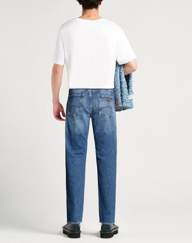 Man Jeans Blue Size 30 Cotton, Polyester, Elastane