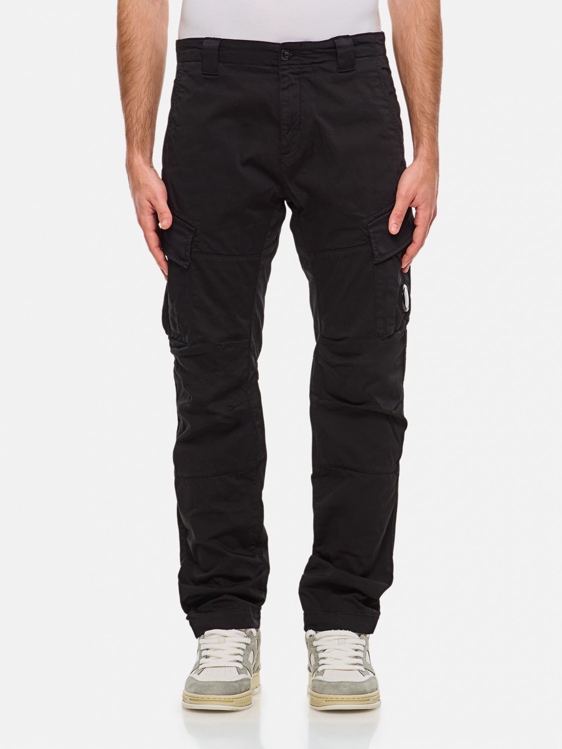 Pants Men color Black
