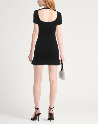 Courreges Woman Mini dress Black Size L Viscose, Polyester