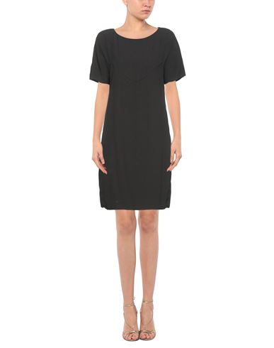 Woman Mini dress Black Size L Polyester