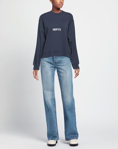 Woman Sweatshirt Midnight blue Size S Cotton