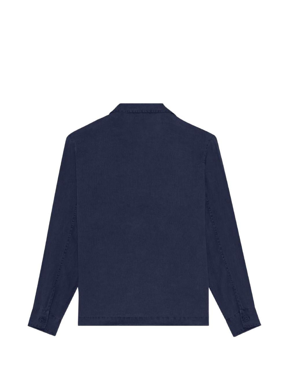 Linen Shirt — Navy