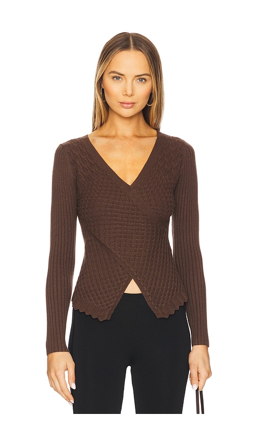 HEARTLOOM Robbie Top in Brown. - XL also in L, M
