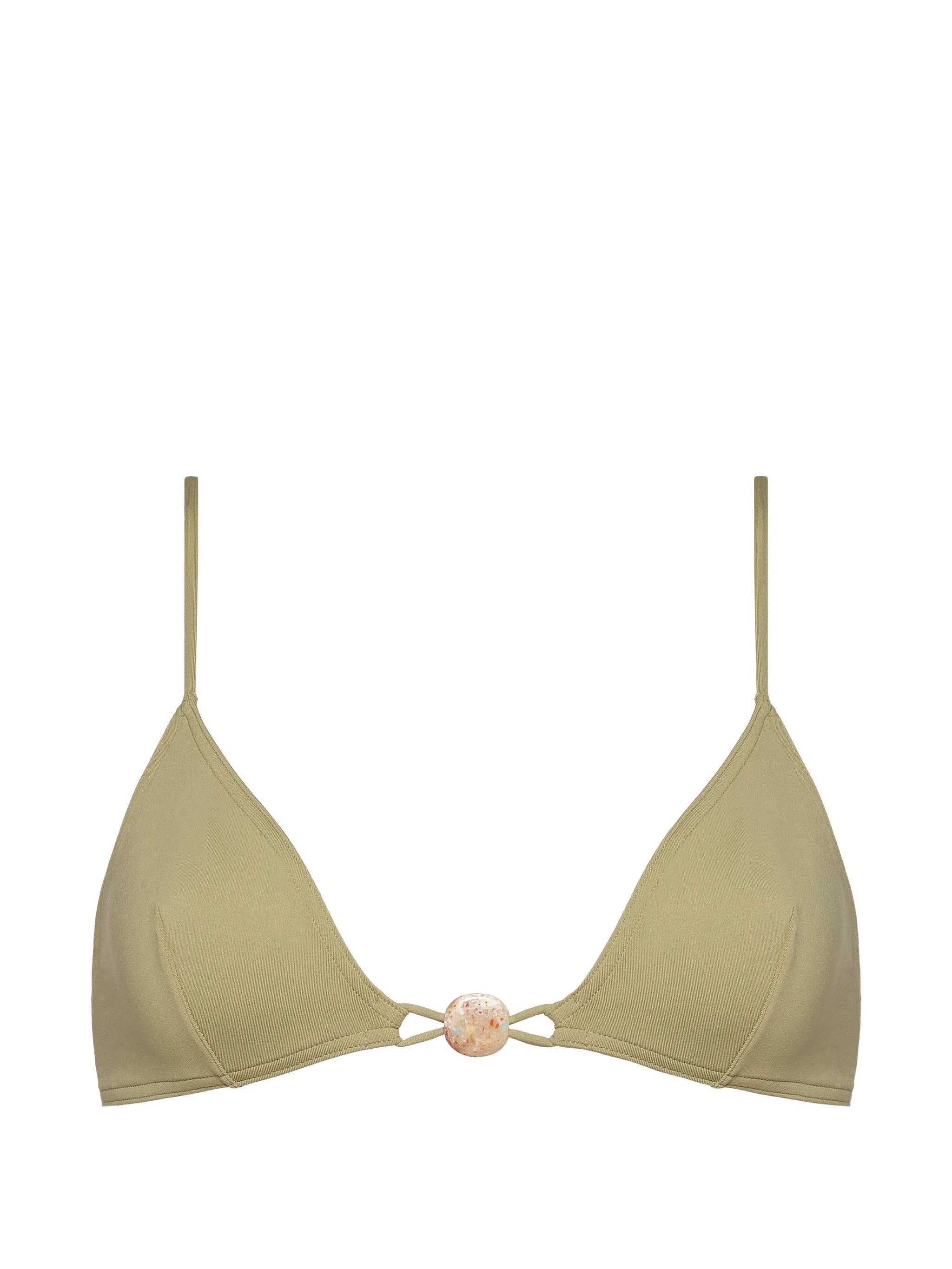 Alva Bikini Top — Green