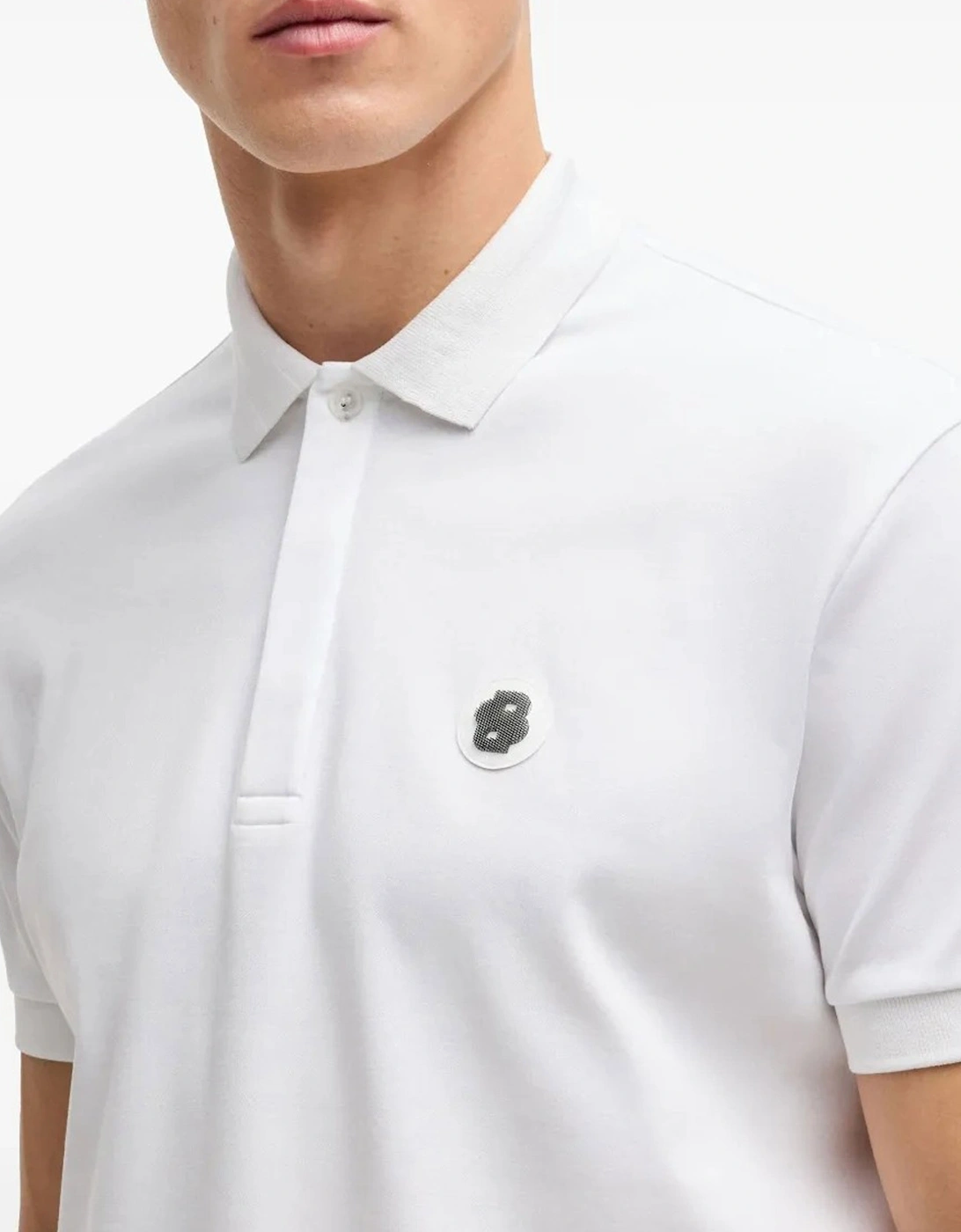 Men's Boss Paddy Polo Tl White - Size: 44