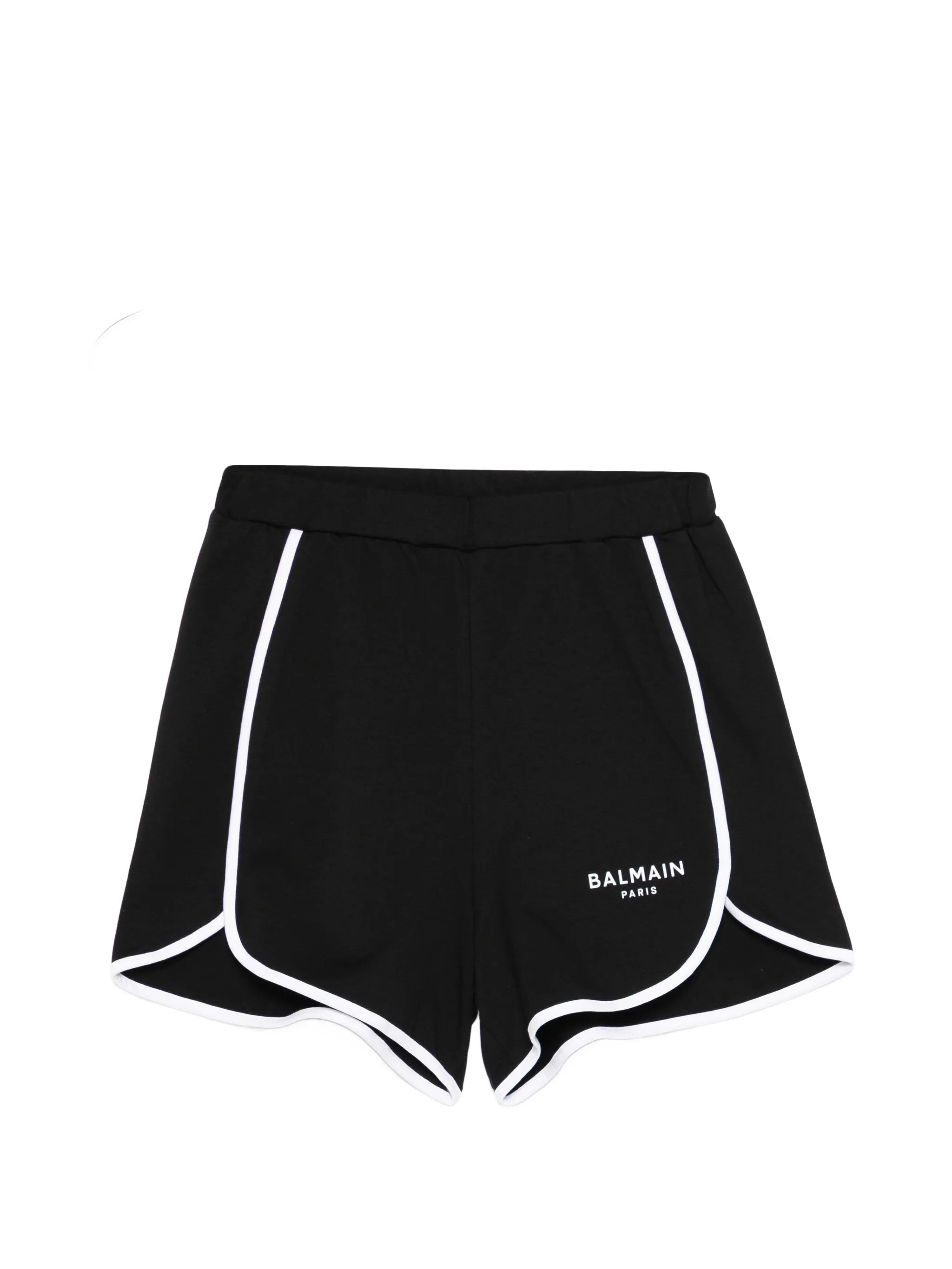 Trendy Shorts with Contrasting Trim for Girls