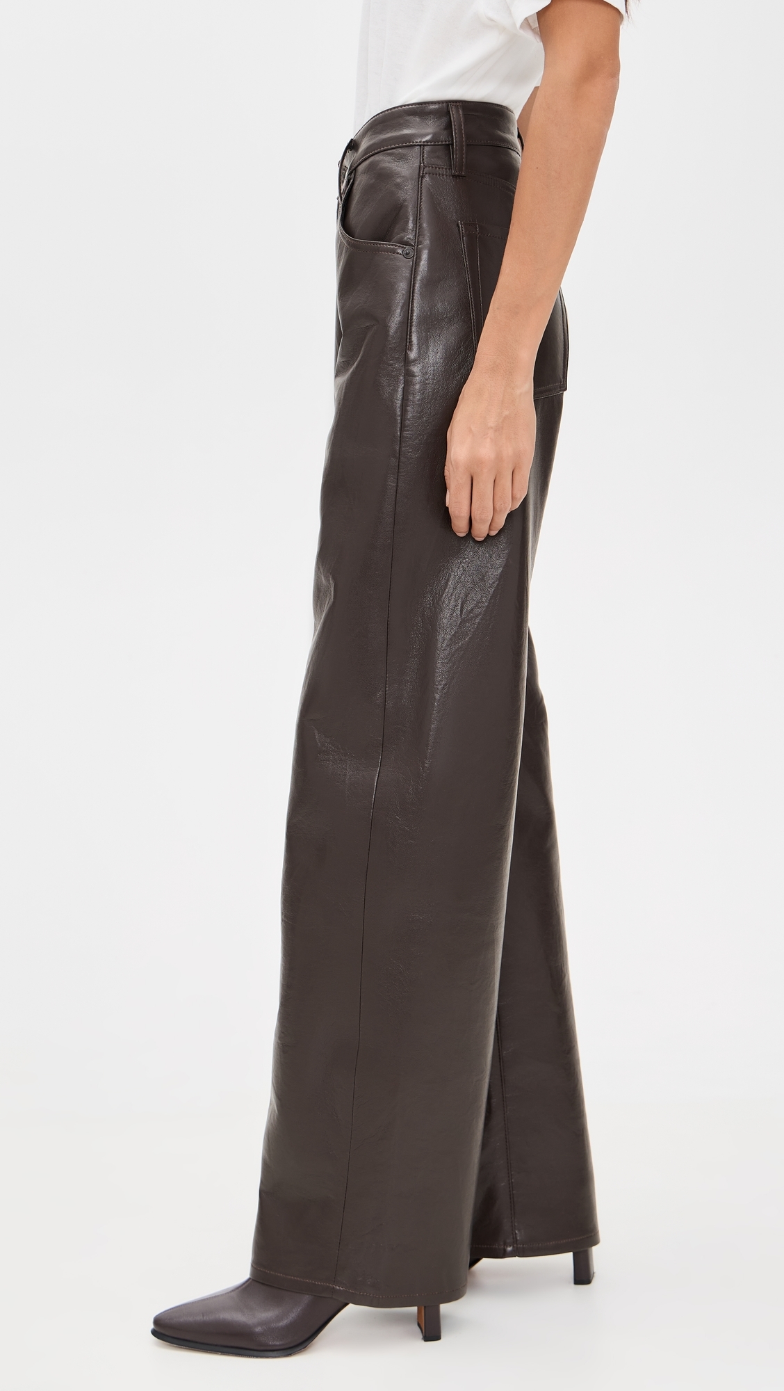 Ayla Baggy Pants Chocolate