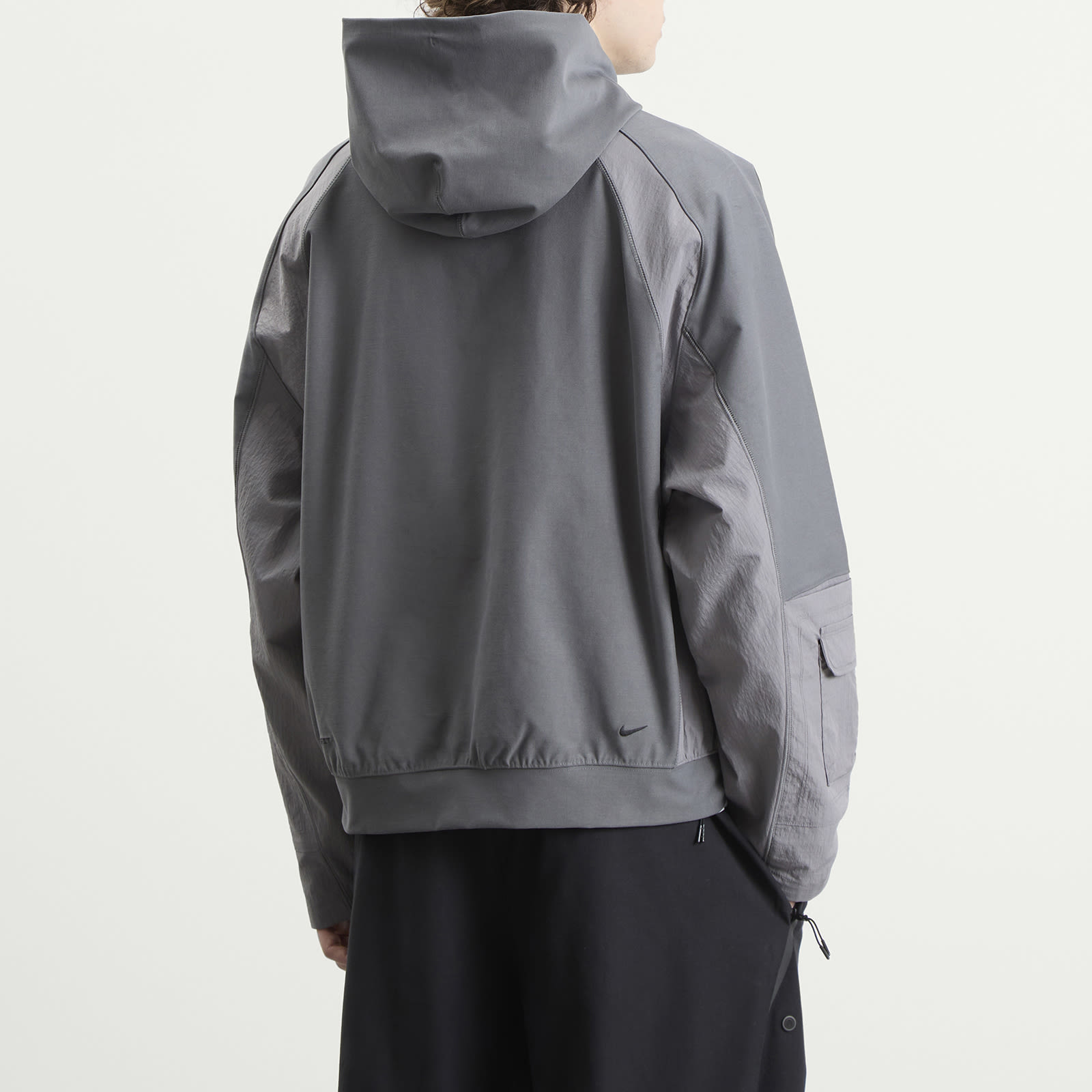 Men's Tech Shori Utility Hoodie in Iron Grey/Pencil Point/Black