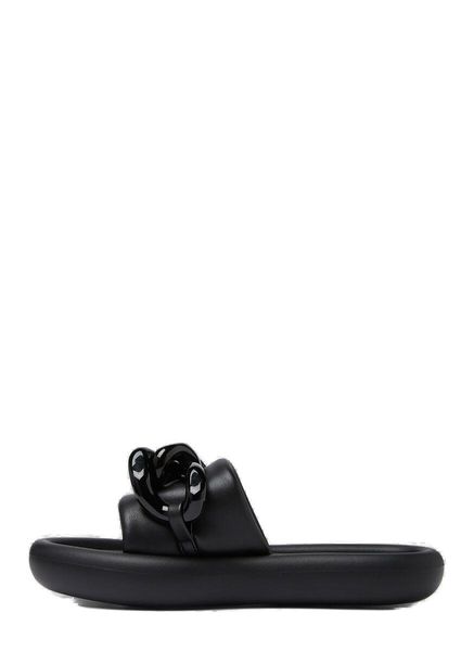 Stella McCartney Air Chain-Embellished Slip-On Slides