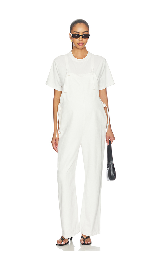 BUMPSUIT Denim Painter Jean in Ivory. XS. Also in S