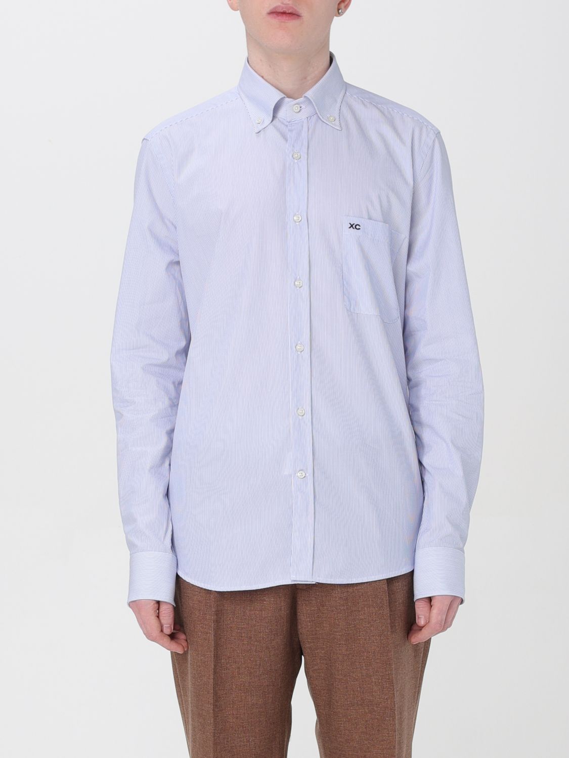 Shirt Men color Sky Blue