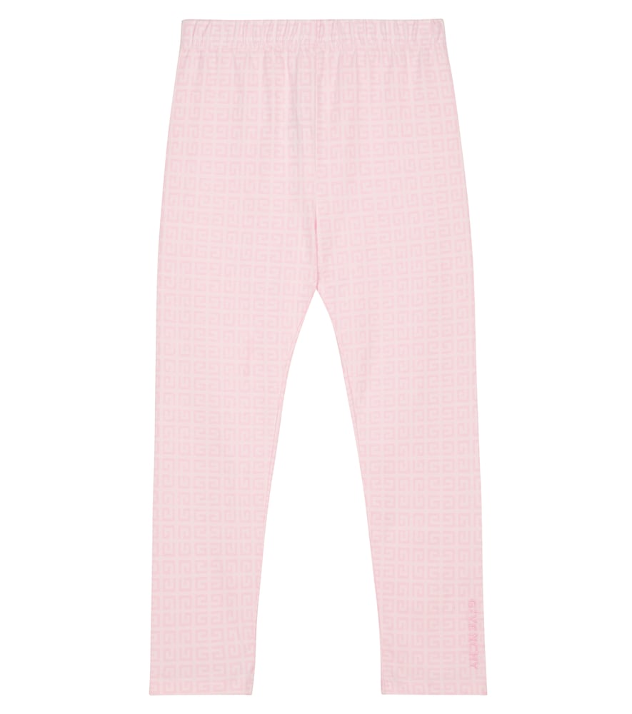Givenchy Kids Logo cotton leggings