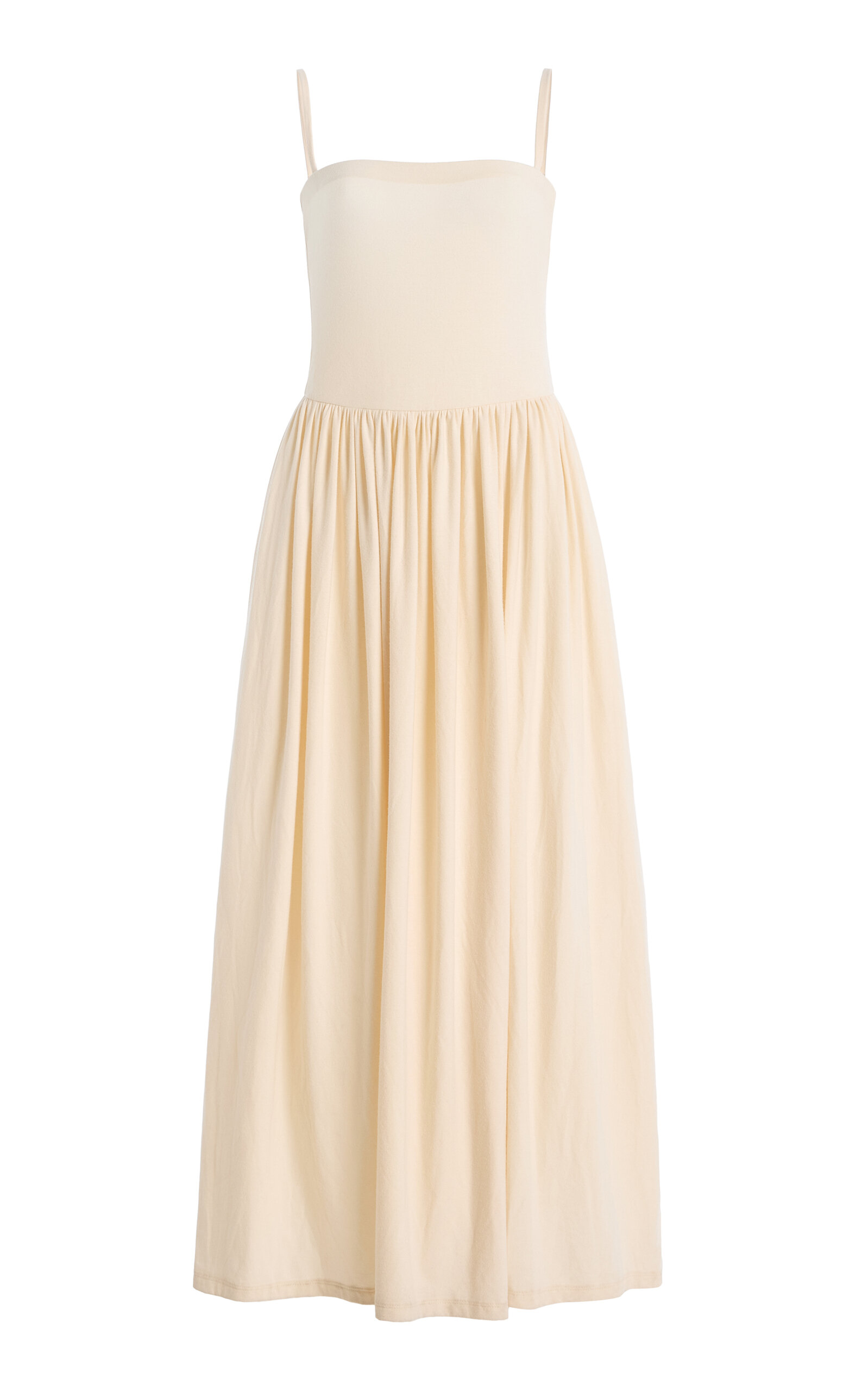 Gathered-Waist Maxi Tank Dress - Moda Operandi