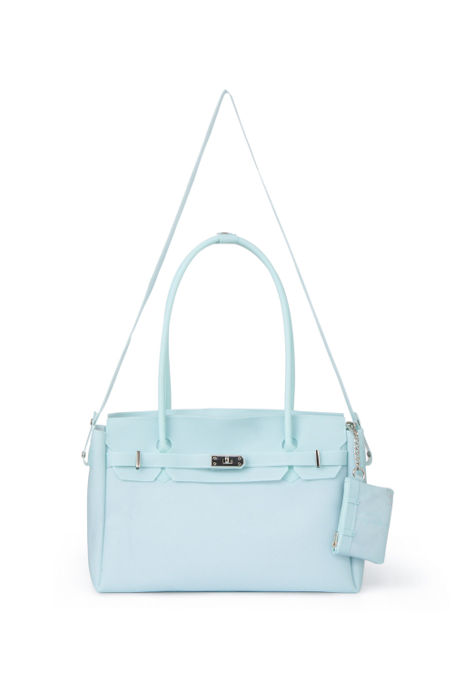 JELLY TWO-WAY BIG BAG IN ICE BLUE