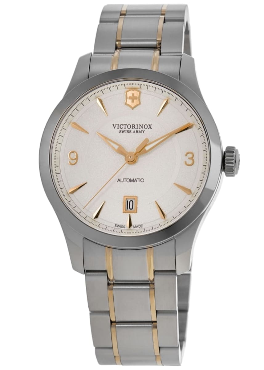 Alliance Automatic Two-Tone Steel White Dial Men's Watch 241874