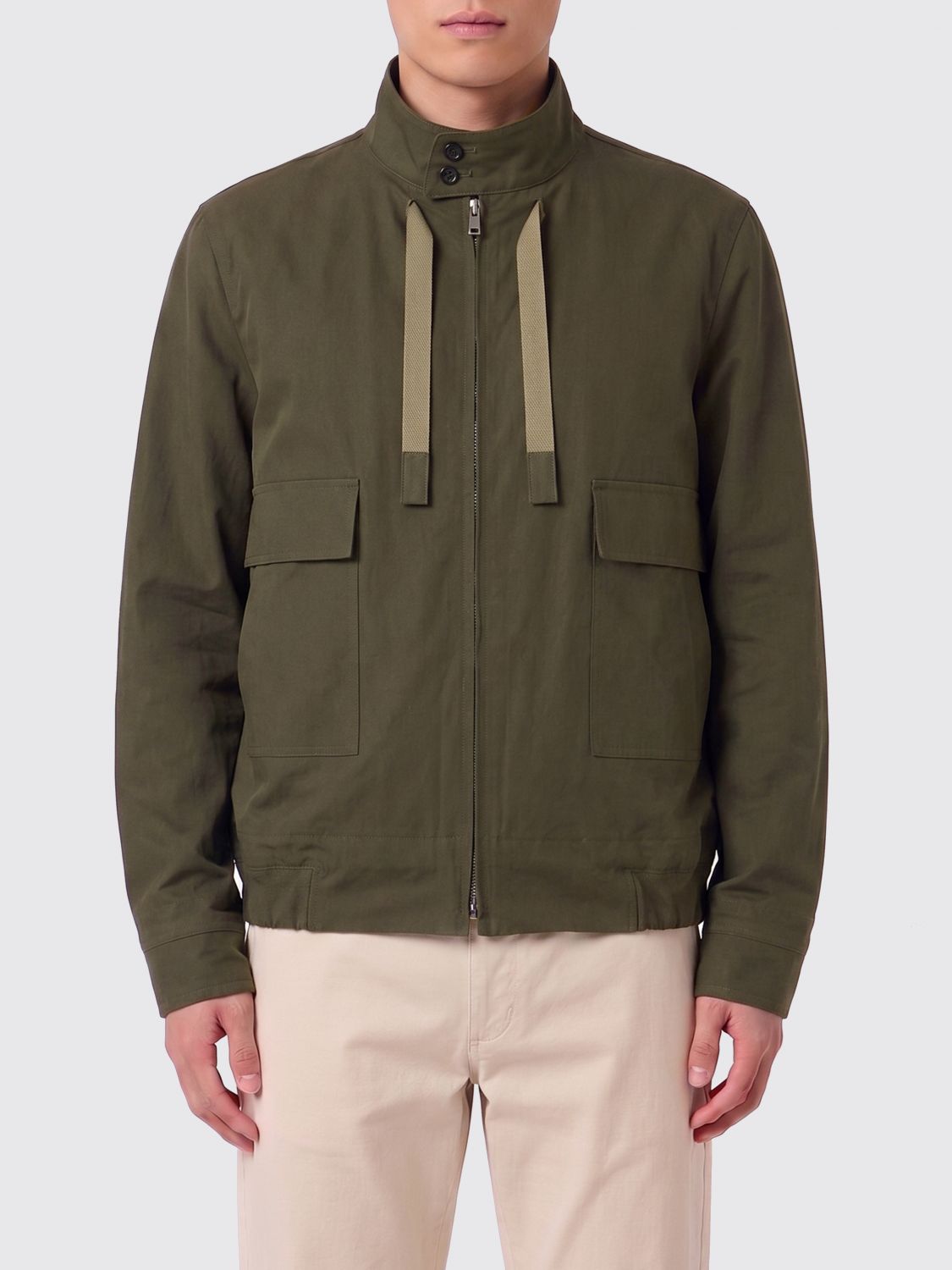Jacket Men color Kaki