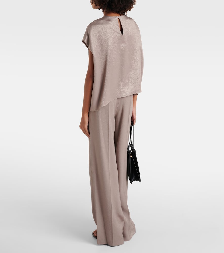 Ethel metallic top
