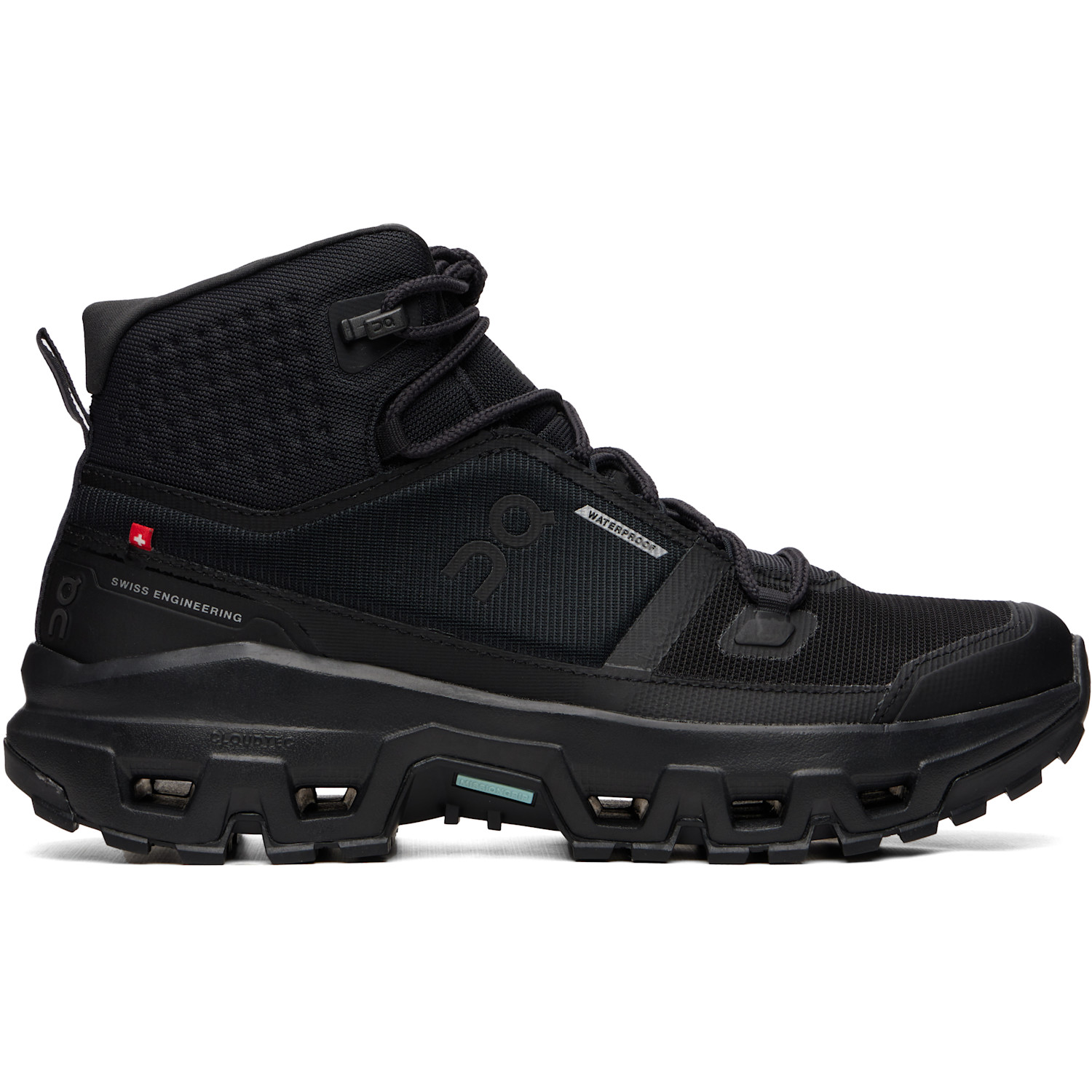 Black Cloudrock Mid Waterproof Sneakers