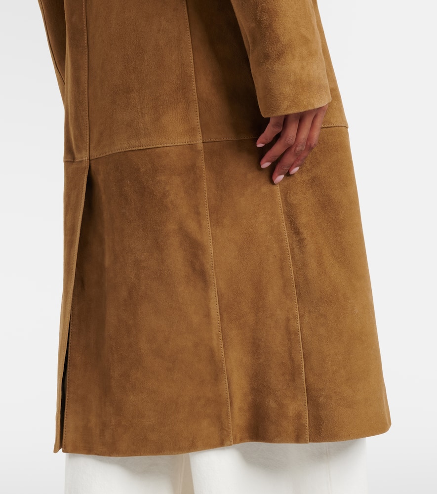 Suede coat