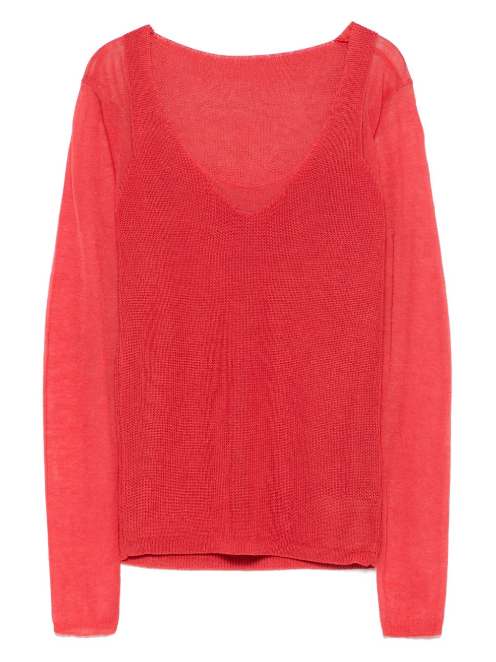 Paloma Wool fine-knit top - Red