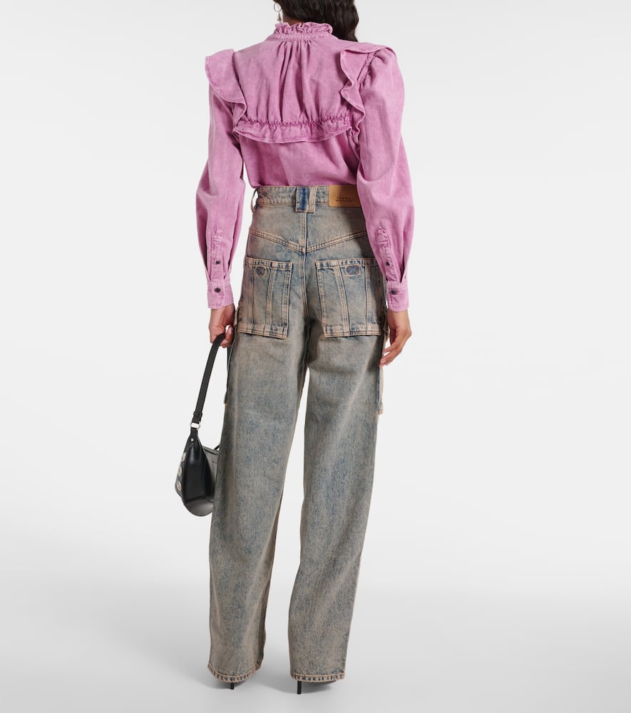 Heilani mid-rise cargo jeans