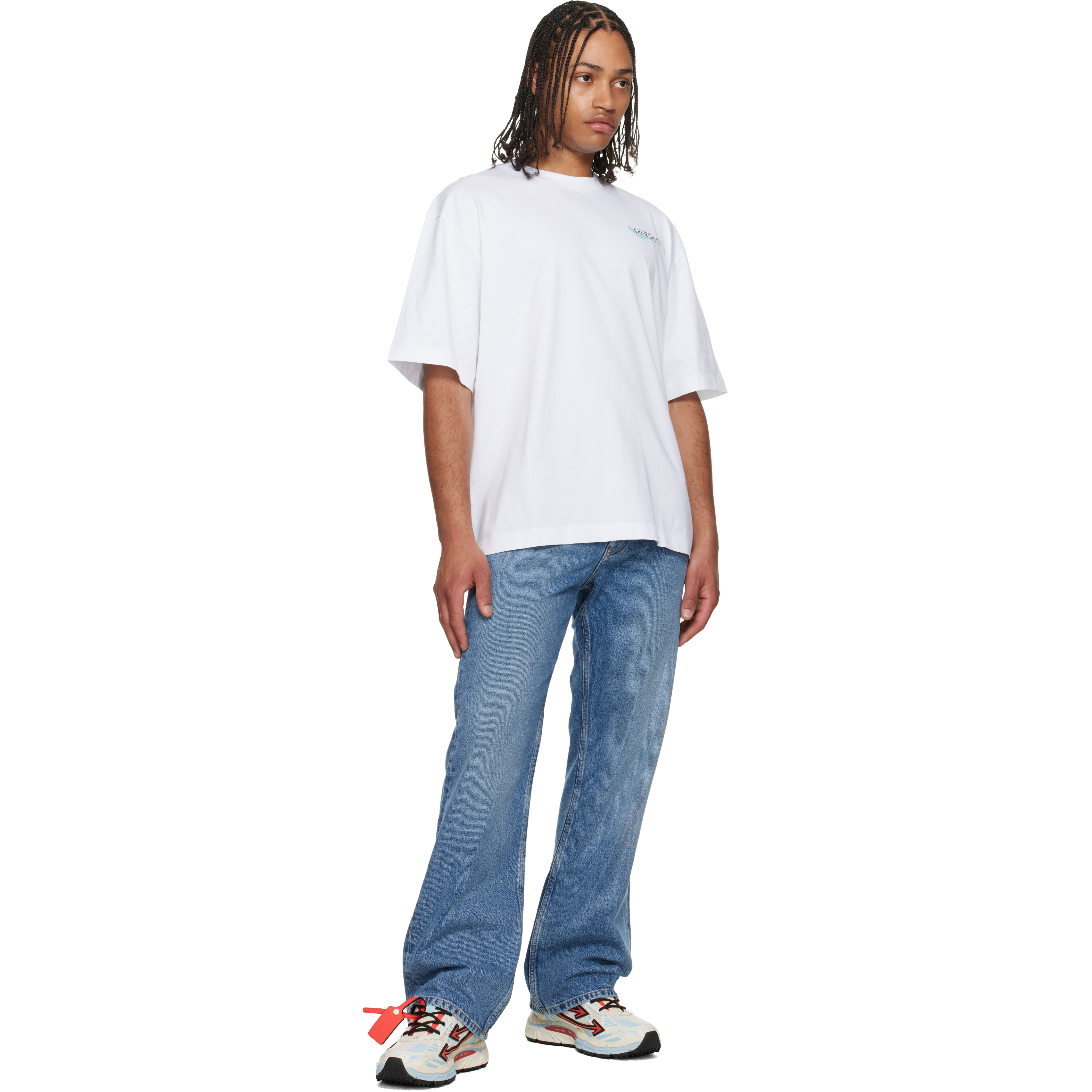 White Moon Arrow S/S Skate T-shirt