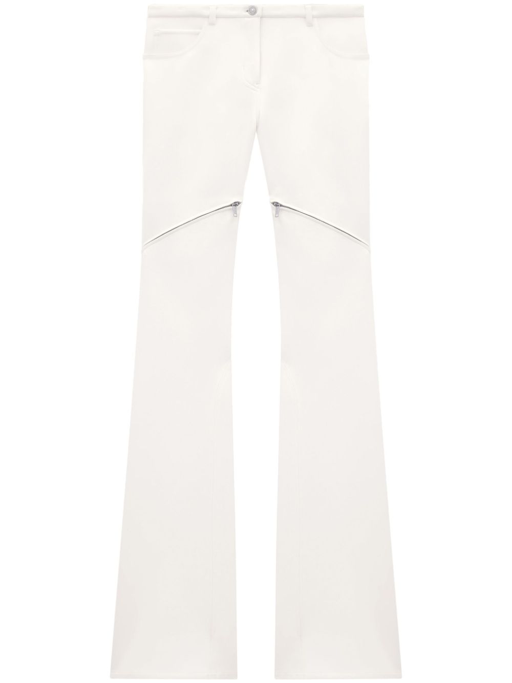Ellipse low-rise twill trousers - Brown