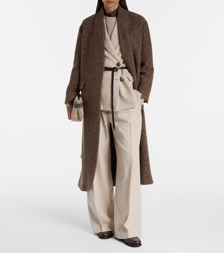 Wool and cashmere blazer
