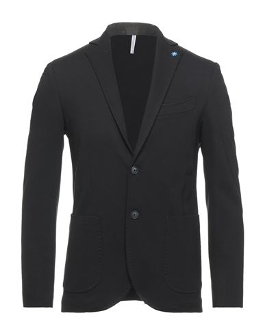 Man Blazer Black Size 38 Viscose, Polyamide, Elastane