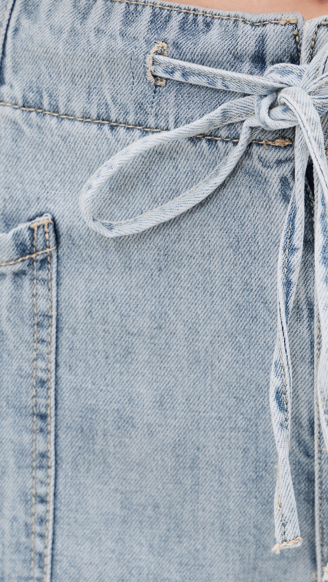 Villa Drawstring Jeans Wild Card