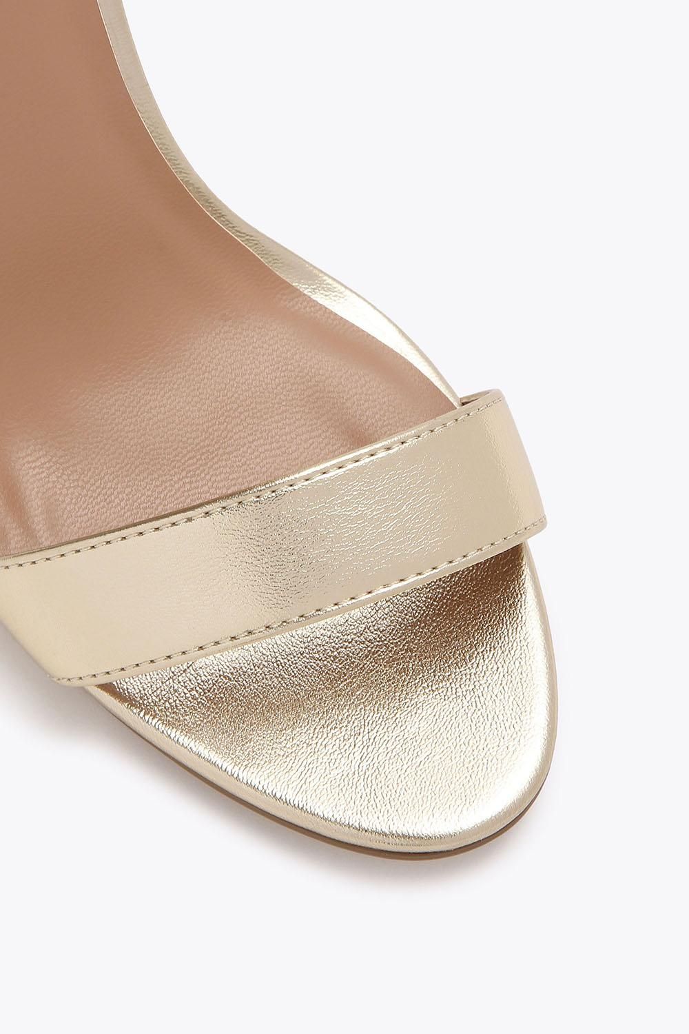 Carvela Women's 'Capo Block Heel' Heels in Gold