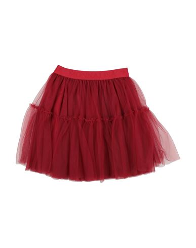 Kid Girl Kids' skirt Red Size 12 Polyamide, Polyester