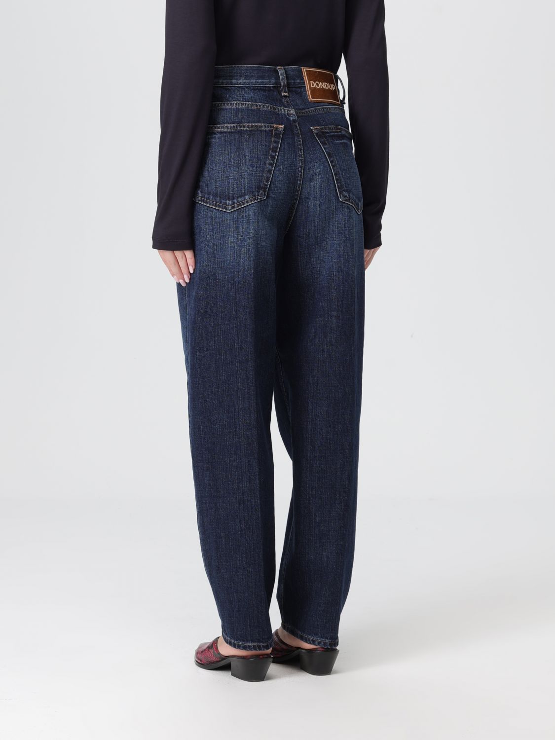 Pants Woman color Denim