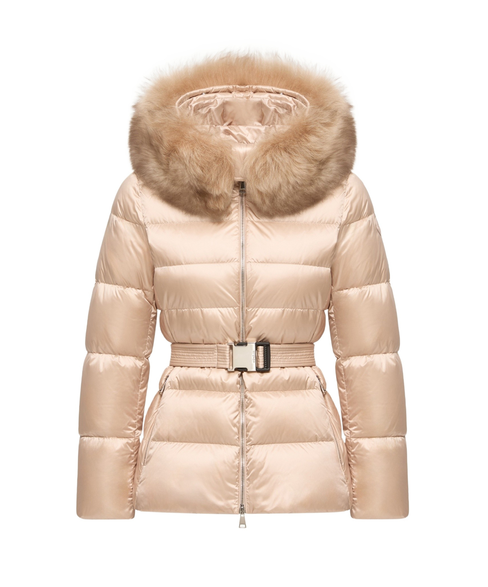 Cupidones Shearling-Trimmed Short Down Jacket