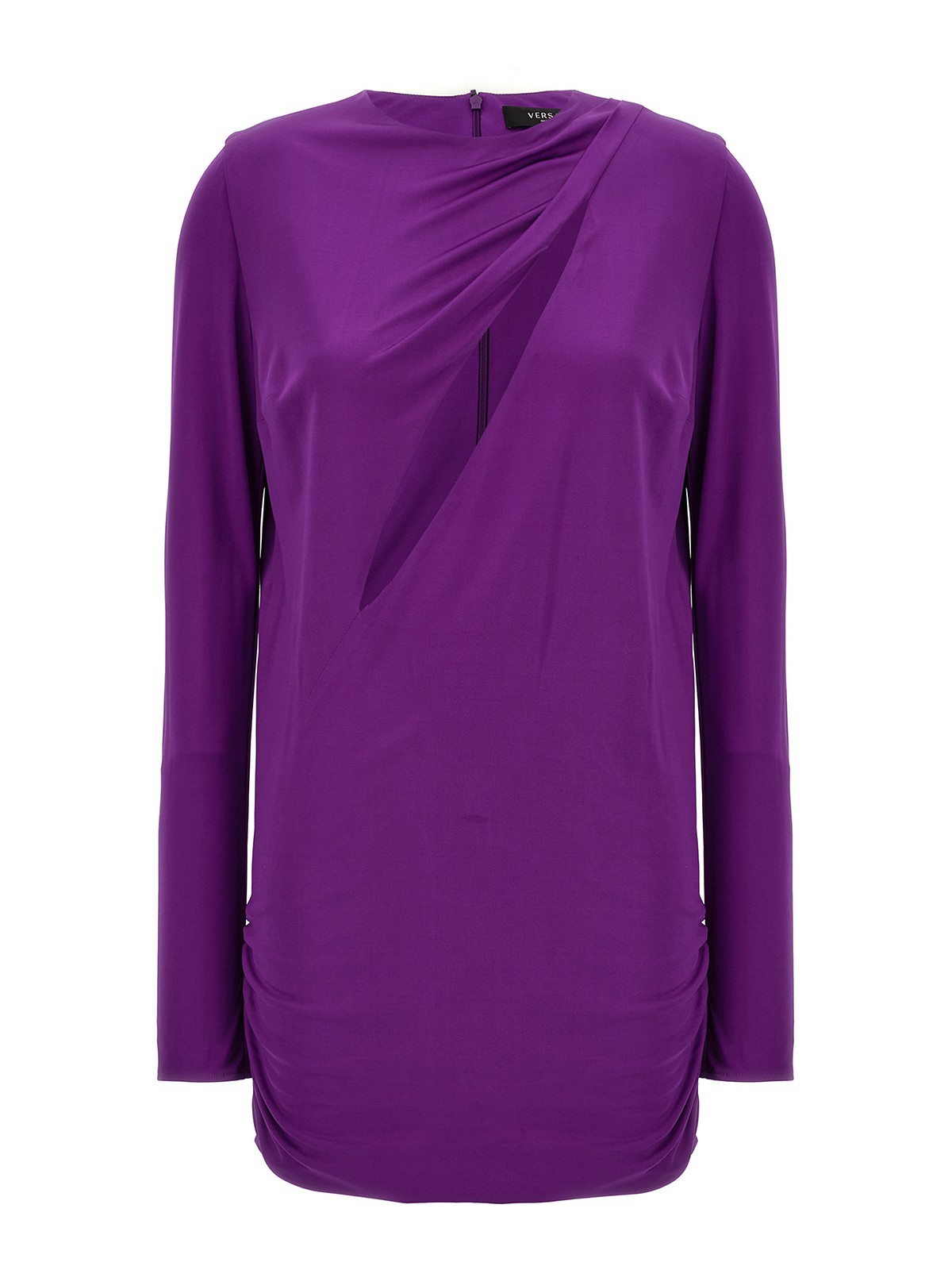 Cut out jersey dress