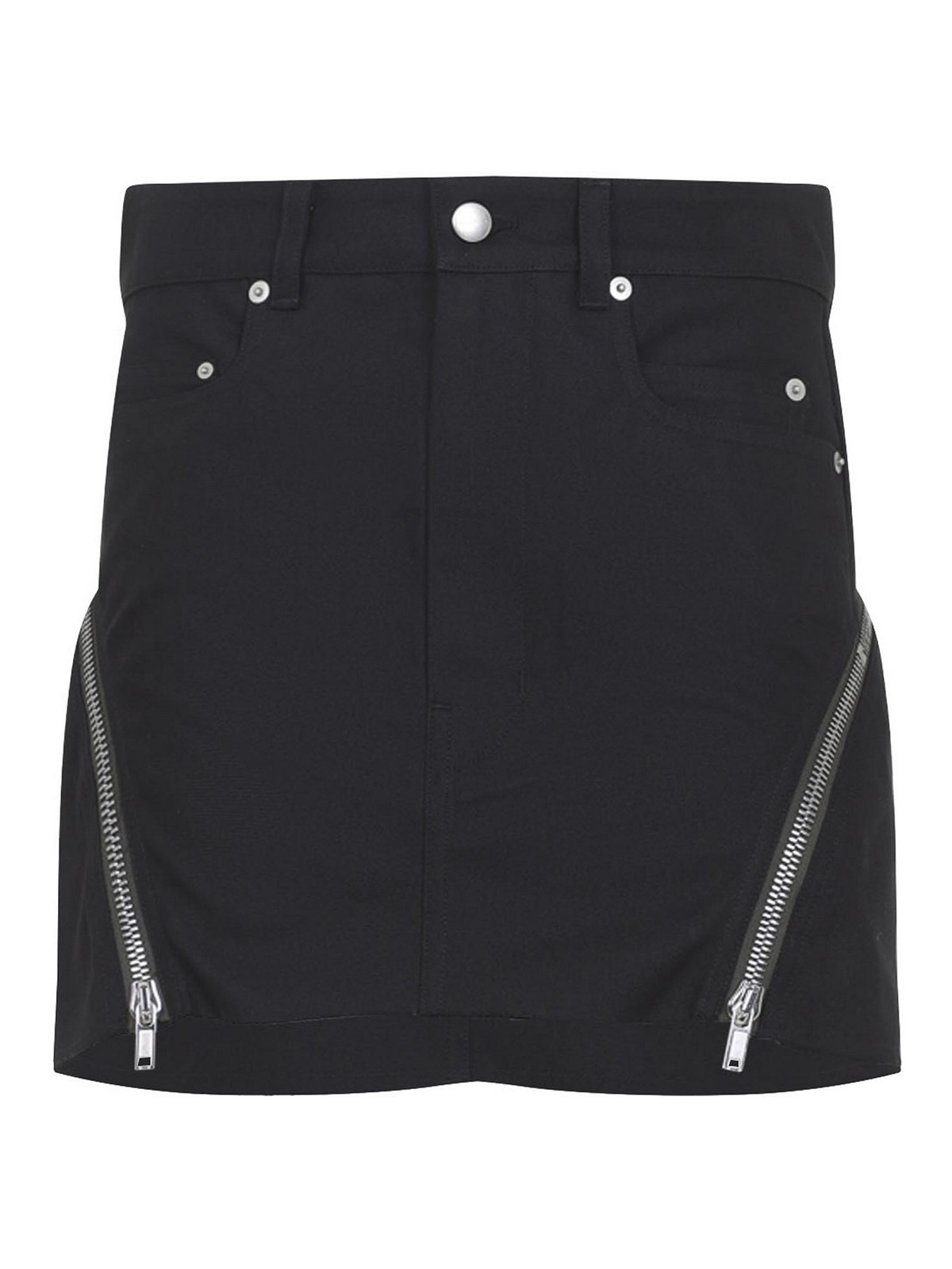 Rick Owens - bolan banana high waist mini skirt