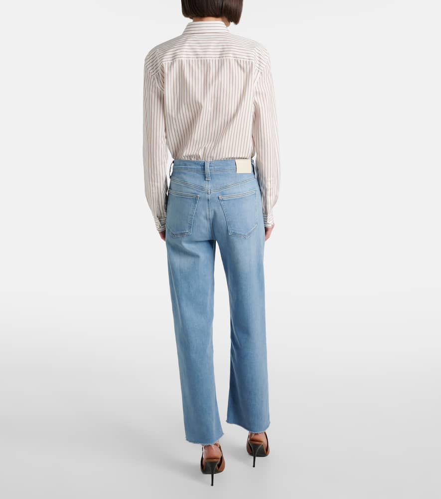 Palma high-rise straight jeans