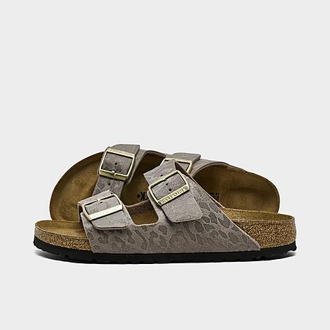 Women's Arizona Synthetics Sandals in SYN Leo Grey Taupe