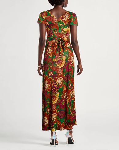 Woman Maxi dress Rust Size 8 Viscose