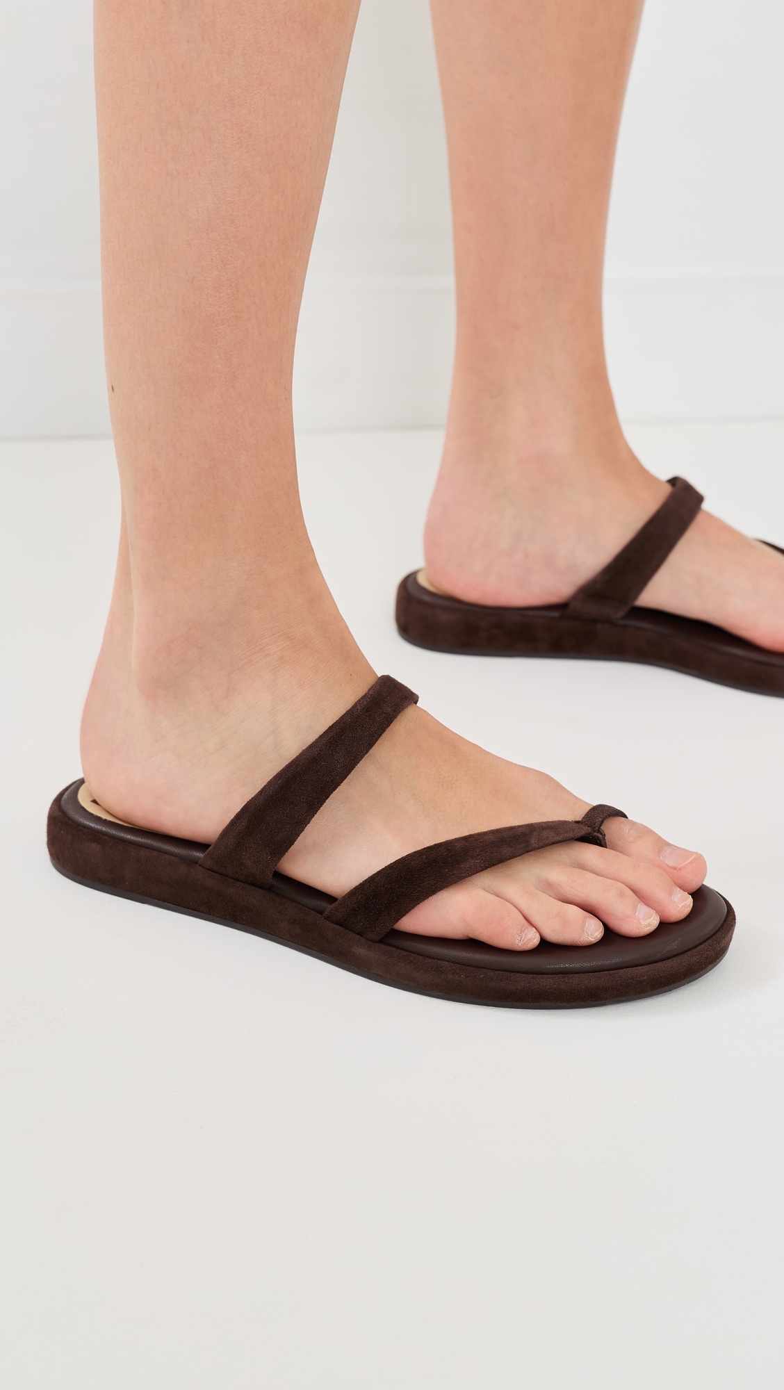 Amary Sandals DK BROWN SUEDE