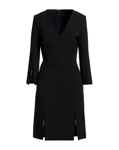 Woman Midi dress Black Size 4 Polyester, Elastane