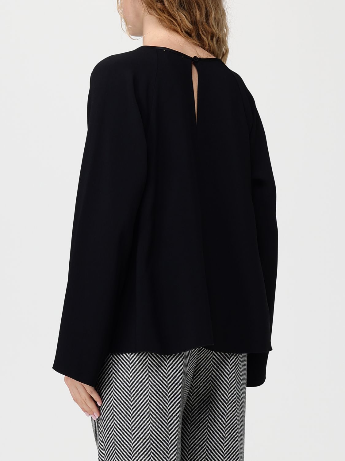 Top Woman color Black