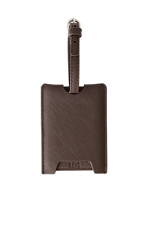 BEIS The Luggage Tag in Chocolate